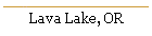 Lava Lake, OR